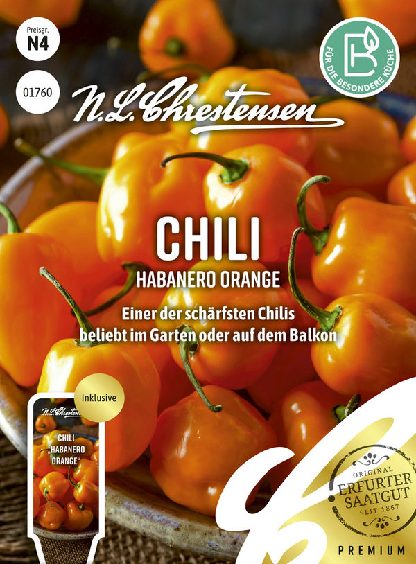 Paprika Gewürzpaprika Chili Habanero Orange