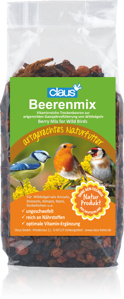 Claus Beerenmix  für Wildvögel