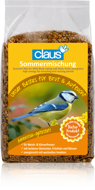 Claus Sommermischung für Wildvögel